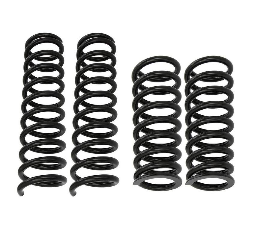 Mercedes Coil Spring Kit - Front and Rear (with Leveling Control) 140321240428 - Lesjofors 4007225KIT